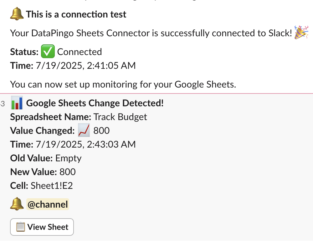 Slack Notification